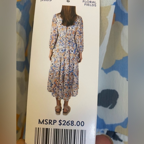 NWT Joie Floral Fields Maxi dress Small - Picture 12 of 13
